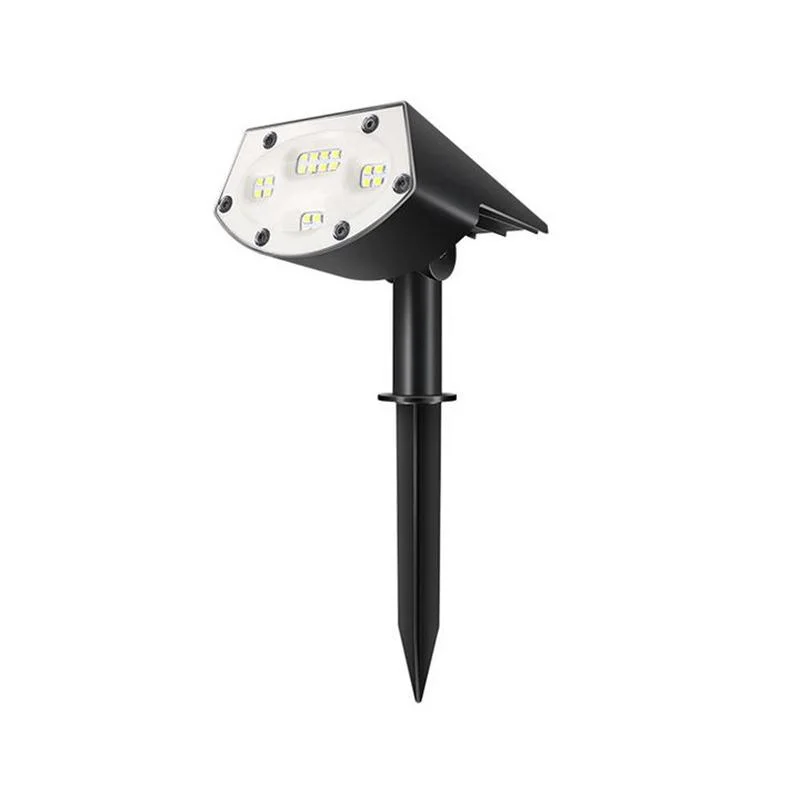 Solar Lawn Lamp Outdoor Garden Floor with Garden Wall Lamp